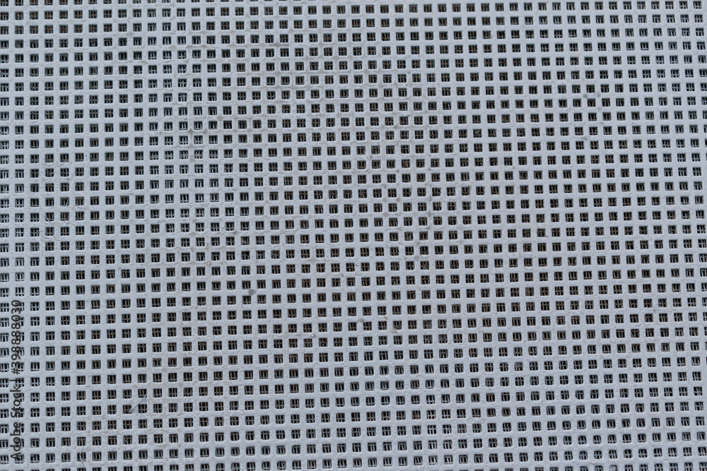 Fine mesh metal grill. Grid. Color - Mischka, Hue Blue. Fine mesh metal grill. Grid. Color - Mischka, Hue Blue.