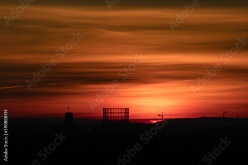 Sonnenaufgang über Berlin IV