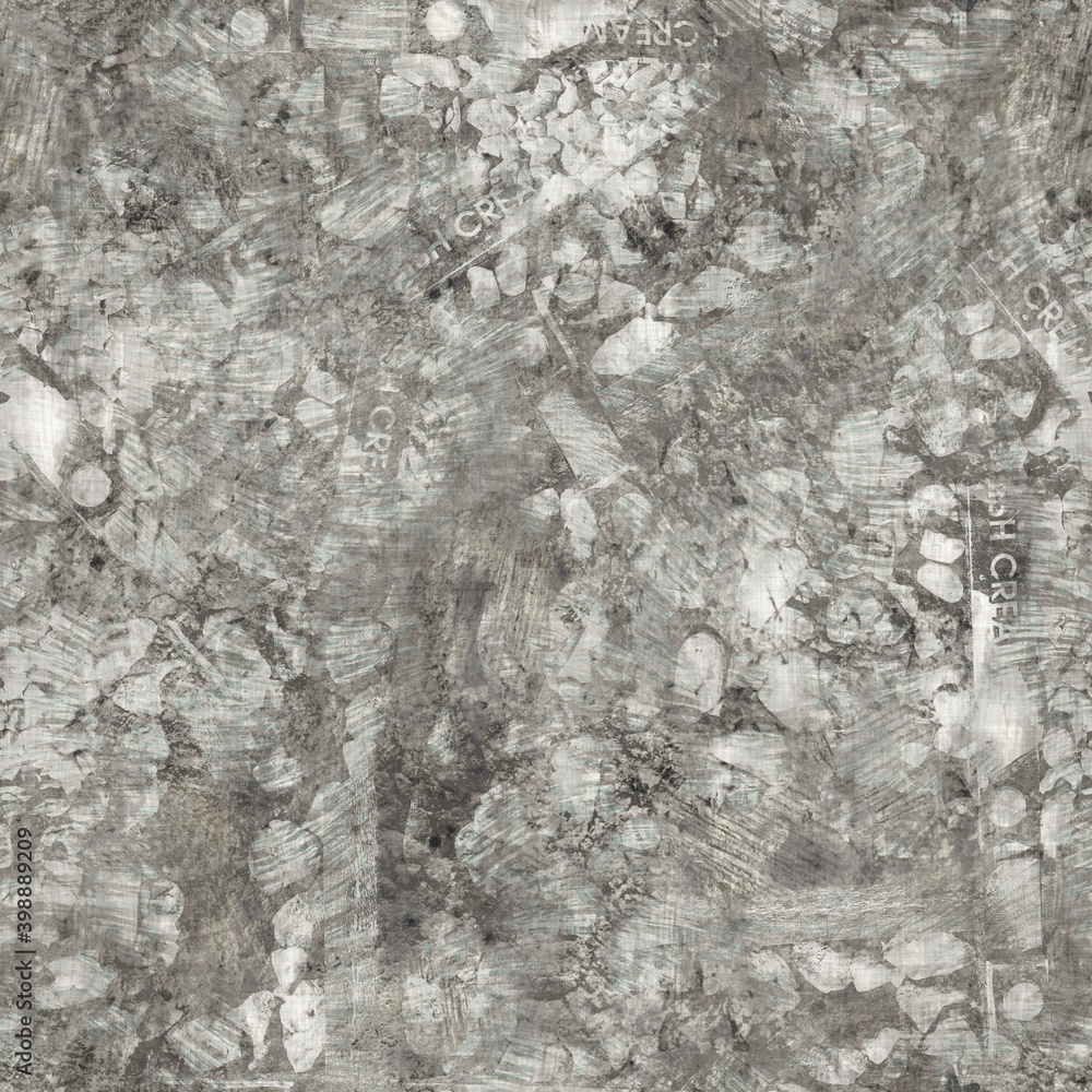 Fototapeta premium Seamless Pattern Beige Brown Tan Aged Old Grungy Dirty Design. High quality illustration. Detailed worn messy stained wrinkled tough surface material.