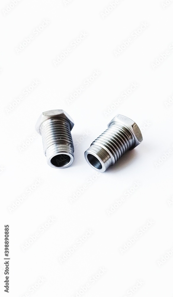 spark plug isolated on white background spark plug isolated on white background