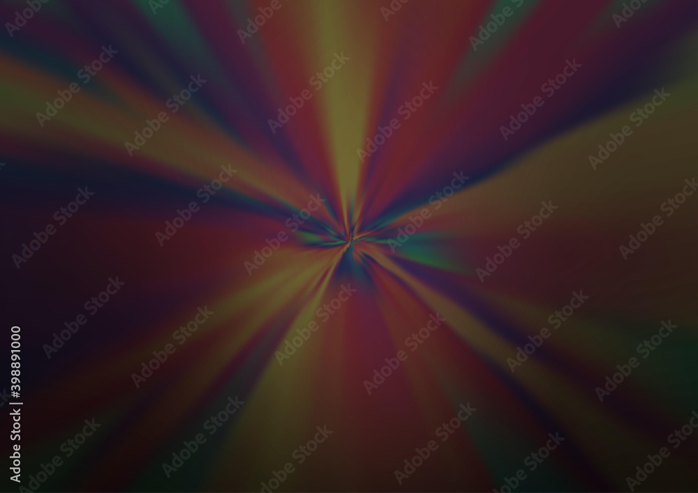 Dark Silver, Gray vector abstract blurred background. An elegant bright illustration with gradient. Brand new style for your business design.