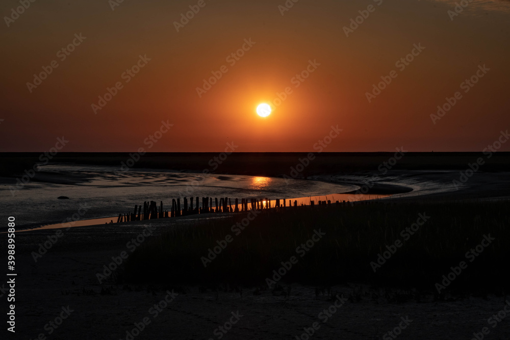 Sonnenuntergang am Meer