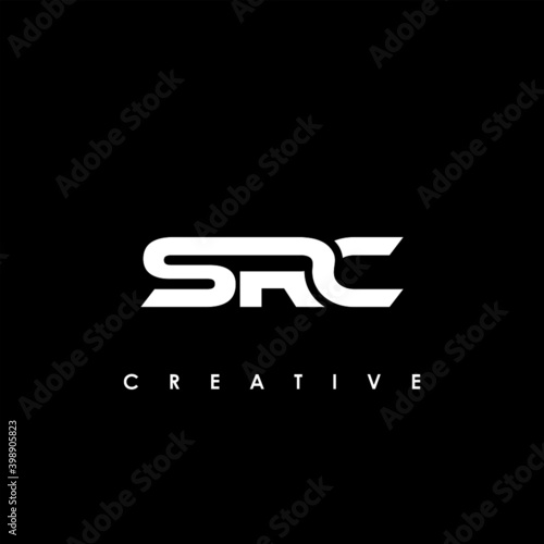 SRC Letter Initial Logo Design Template Vector Illustration photo