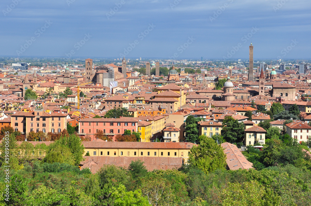 Bologna City Overview, Italy