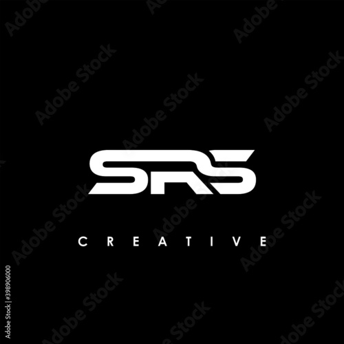 SRS Letter Initial Logo Design Template Vector Illustration