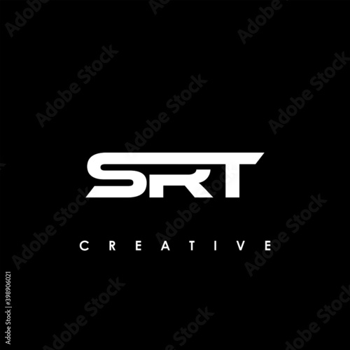 SRT Letter Initial Logo Design Template Vector Illustration photo