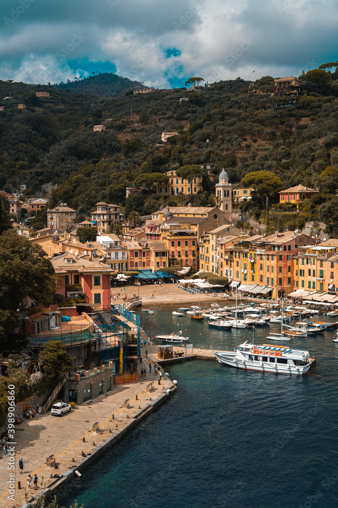 Hafen von Portofino, Italien