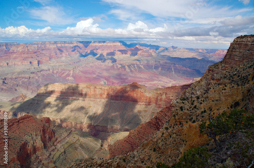 Sun and clouds over the Grand Canyon at Moran Point © Reimar