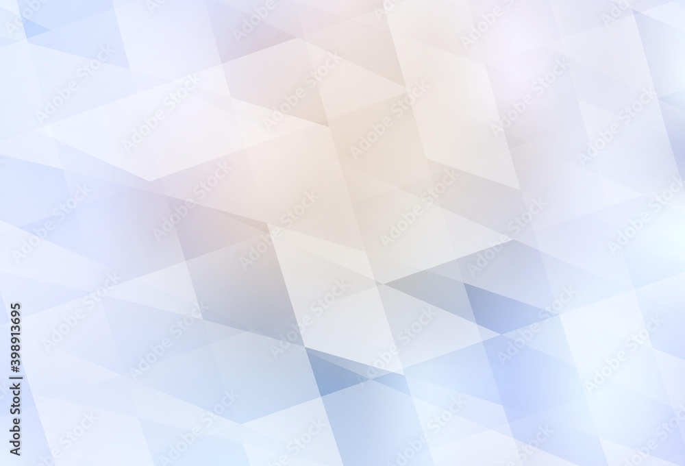 Obraz premium Light Purple vector texture in rectangular style.