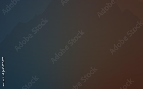 Light Blue, Yellow vector pattern with bent ribbons. Brand-new colored illustration in mountain style with gradient. Brand-new design for your ads, poster, banner.