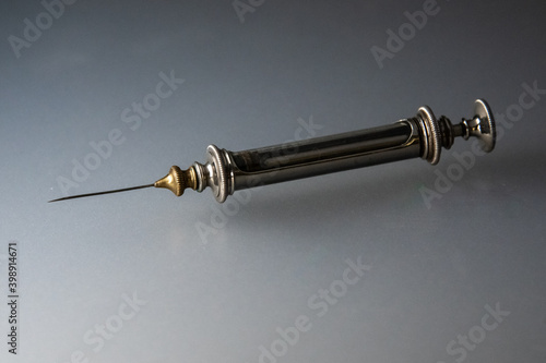 antique syringe