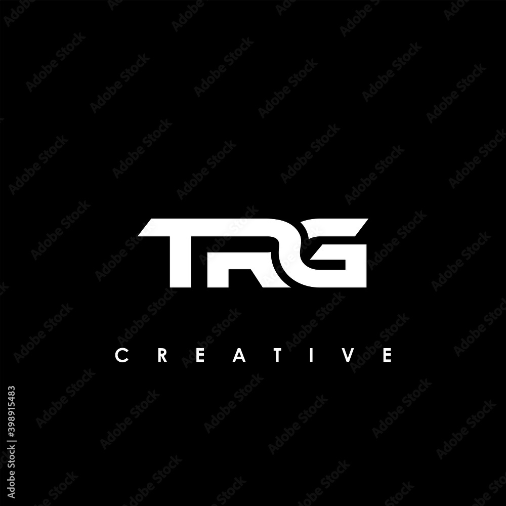 TRG Letter Initial Logo Design Template Vector Illustration TRG Letter Initial Logo Design Template Vector Illustration