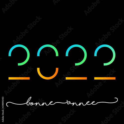 2021 - Bonne année - happy new year