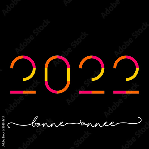 2021 - Bonne année - happy new year
