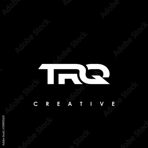 TRQ Letter Initial Logo Design Template Vector Illustration