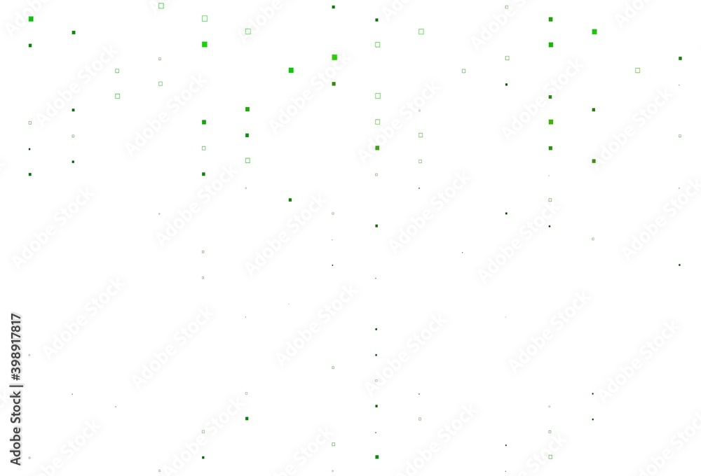 Light Green vector template with square style.