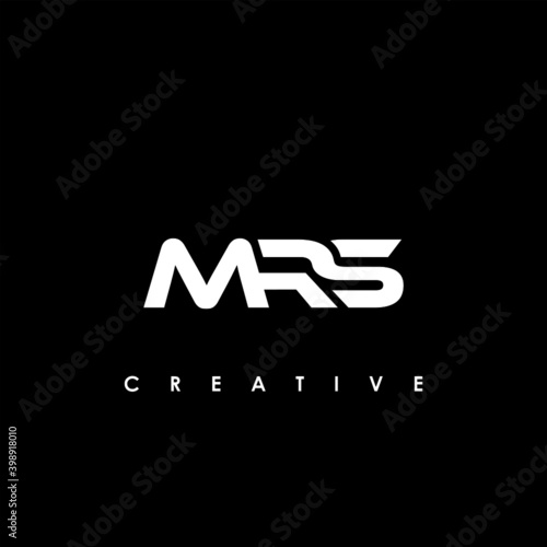 MRS Letter Initial Logo Design Template Vector Illustration