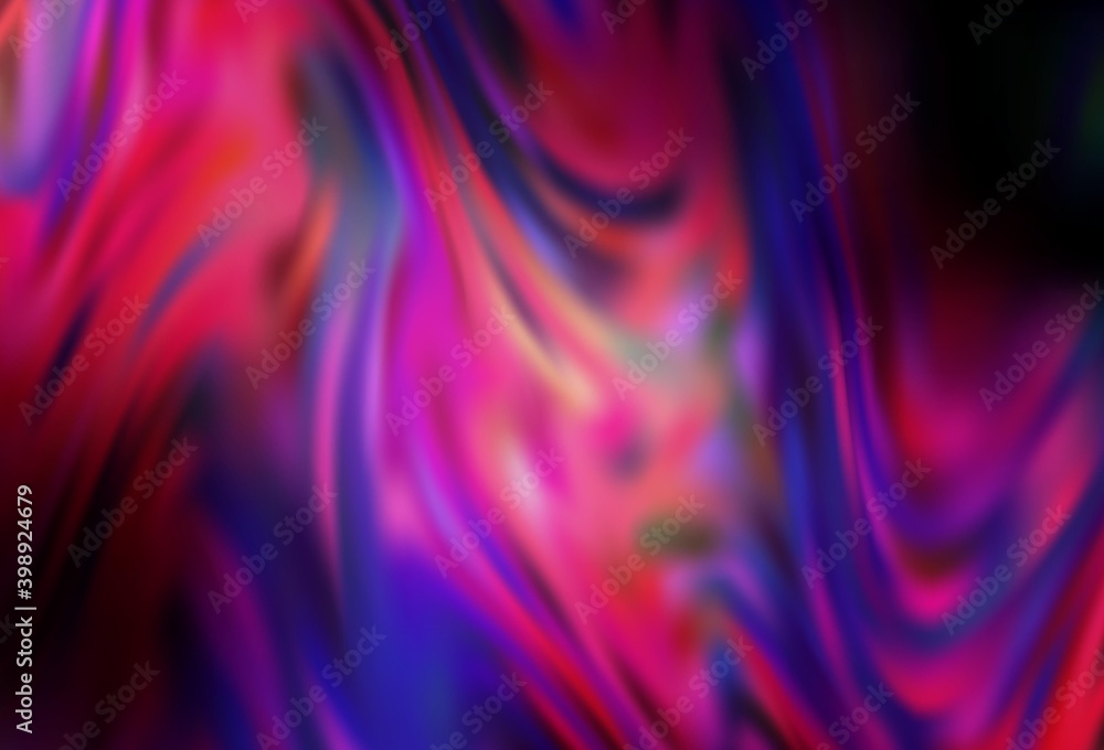 Dark Purple, Pink vector colorful blur backdrop. Abstract colorful illustration with gradient. Blurred design for your web site.