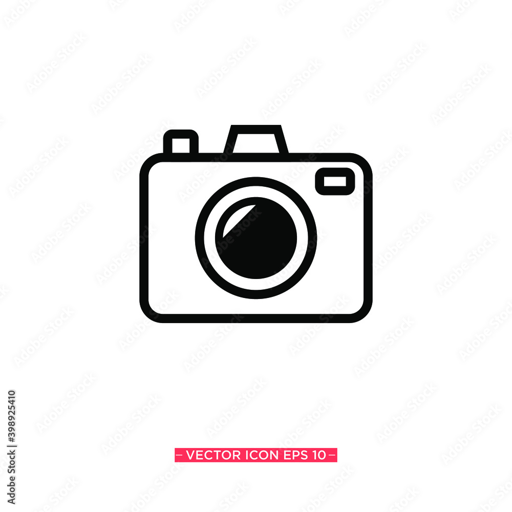 Camera Icon Vector Illustration Camera Icon Vector Illustration