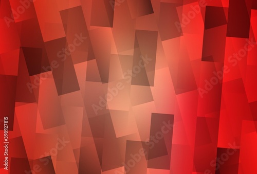 Light Red vector template with rhombus.