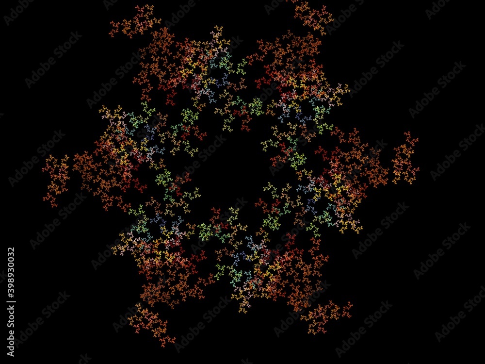 Imaginatory fractal background Image Imaginatory fractal background Image