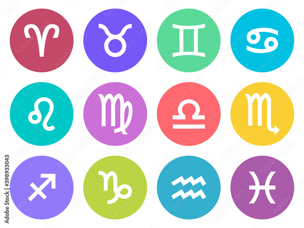 Zodiac Symbol icons