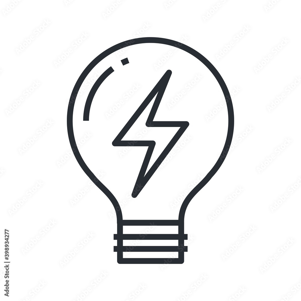 Creative idea, brainstorming icon in line design style. Creative idea, brainstorming icon in line design style.