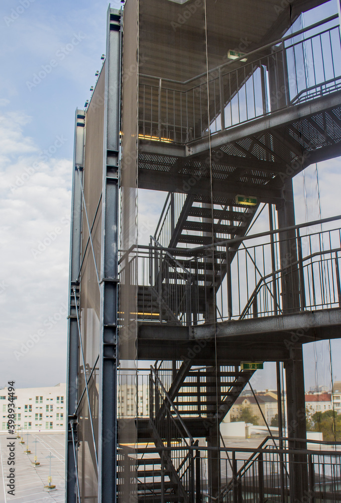 Fototapeta premium construction of a building