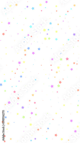 Festive splendid confetti. Celebration stars. Colo