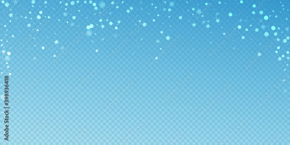 Magic stars random Christmas background. Subtle fl Magic stars random Christmas background. Subtle fl