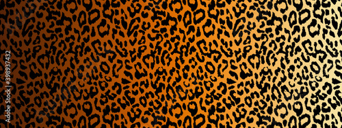 Abstract background illustration of black and brown animal print 