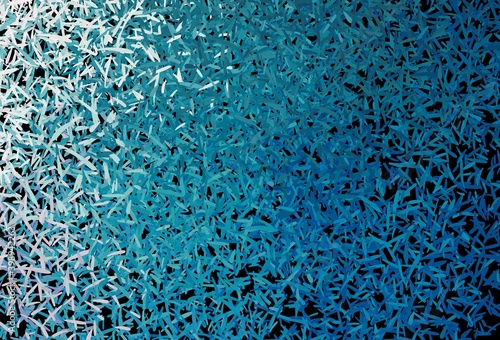 Dark BLUE vector template with repeated sticks.