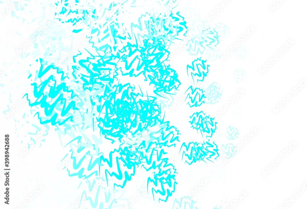 Obraz premium Light BLUE vector pattern with lines.