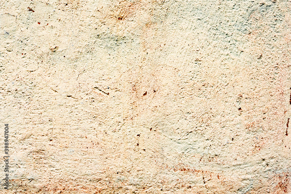 Obraz premium Texture of a concrete wall with cracks and scratches which can be used as a background