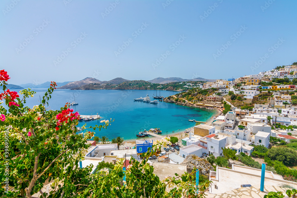 Panteli Village in Leros Island, Greece