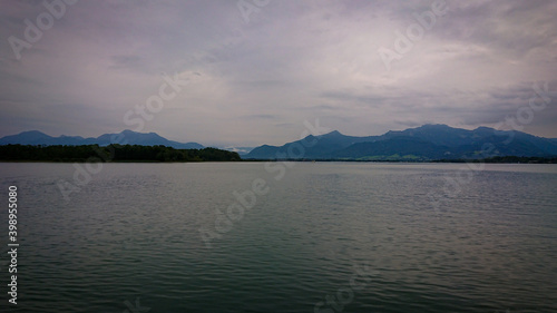 View on Lake Chiemsee in Bavaria, Germany