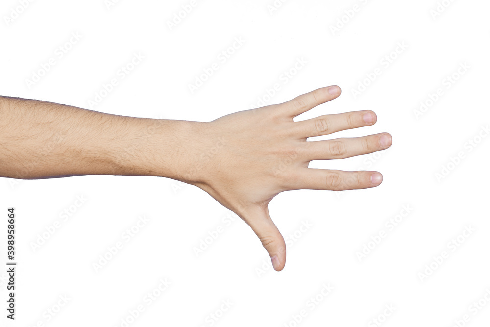 Mano de hombre hotsell