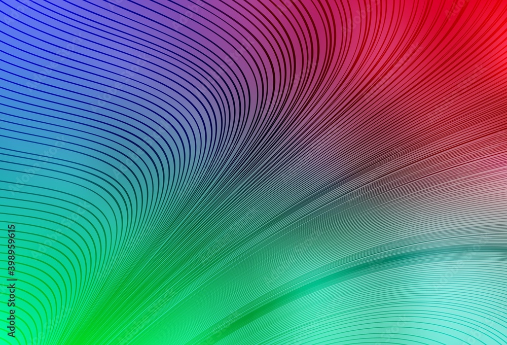 Light Green, Red vector backdrop with wry lines. Light Green, Red vector backdrop with wry lines.