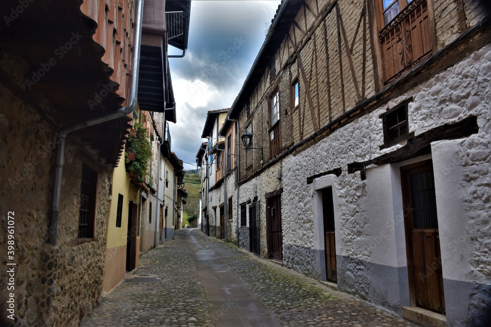 calle de hervás, extremadura , españa calle de hervás, extremadura , españa