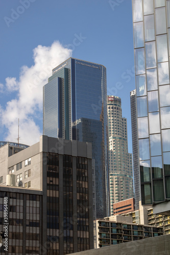 Skyscrapers in Los Angeles