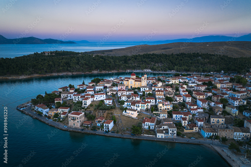 Historic village of Galaxidi, Fokida, Greece