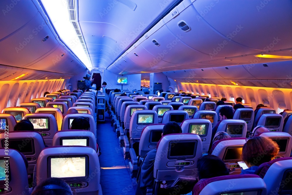 Fototapeta premium People onboard