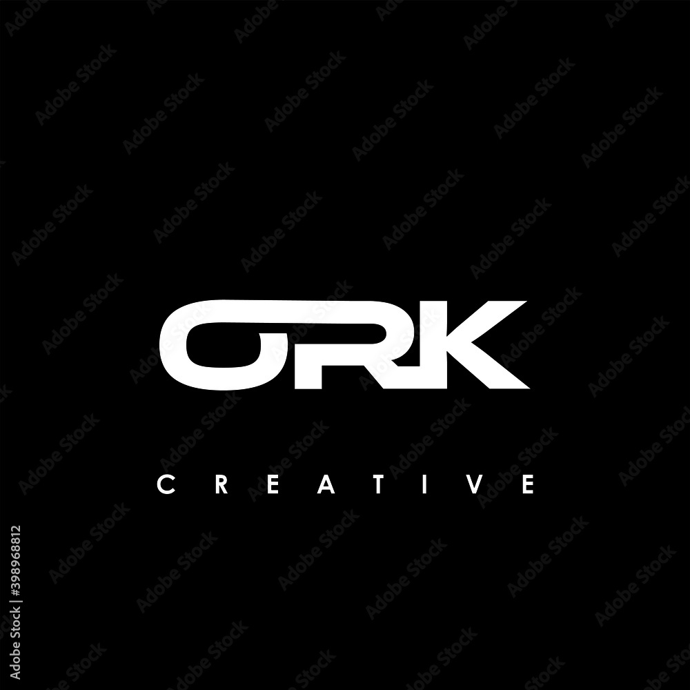 ORK Letter Initial Logo Design Template Vector Illustration ORK Letter Initial Logo Design Template Vector Illustration