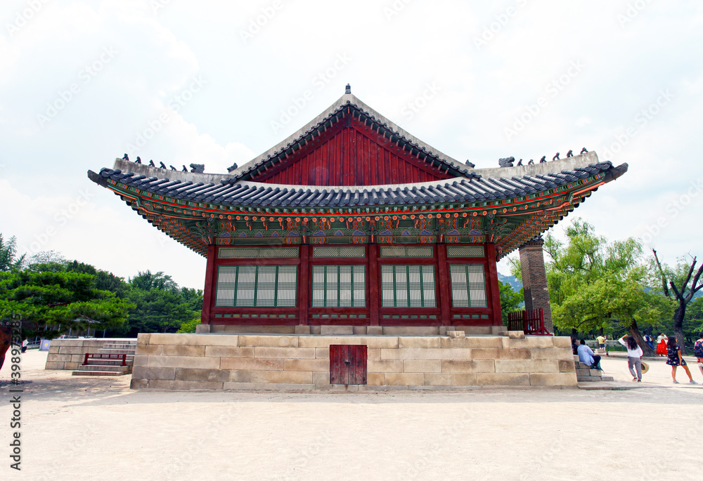 Gyeongbokgung Palace in Seoul, South Korea. Gyeongbokgung Palace in Seoul, South Korea.