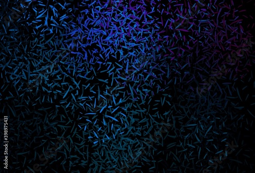 Dark Pink, Blue vector texture with colored lines.