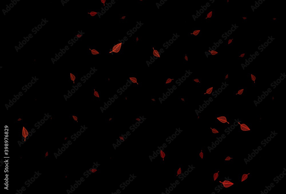 Dark Orange vector sketch backdrop. Dark Orange vector sketch backdrop.