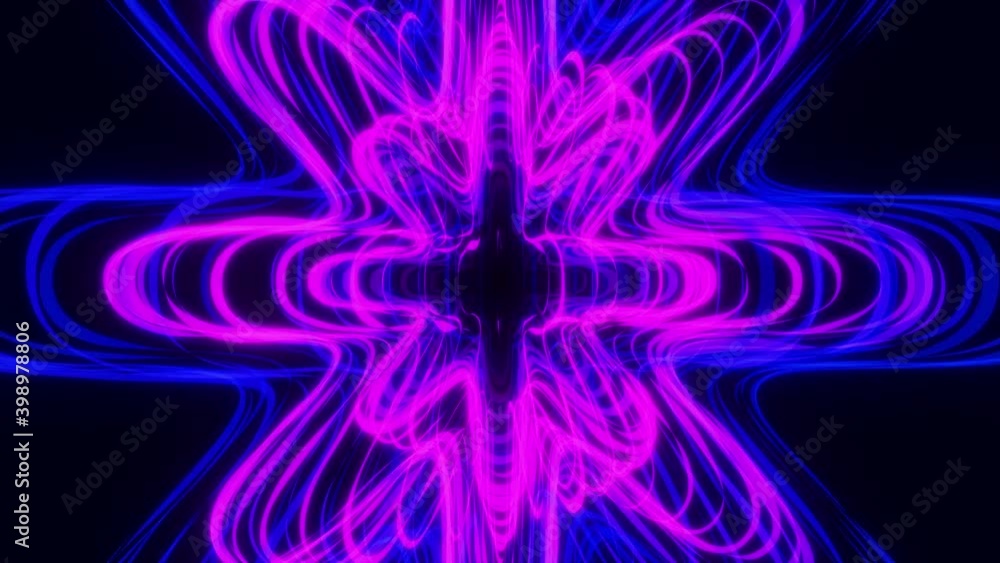 abstract neon waves abstract neon waves