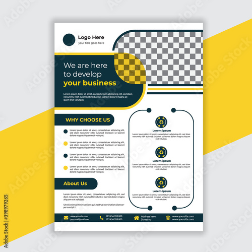 creative corporate flyer design template
