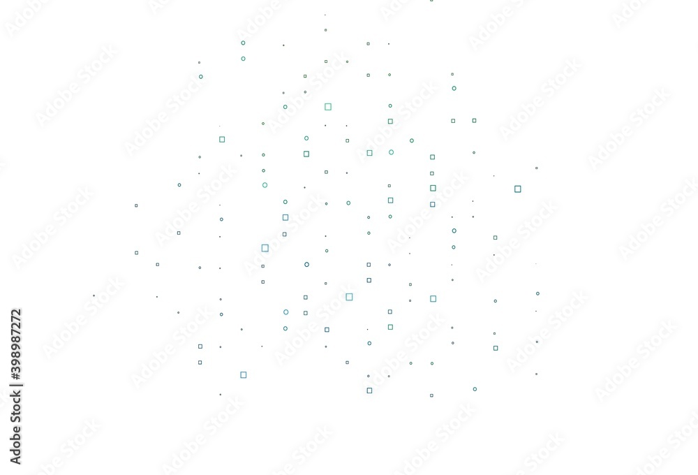 Light Blue, Green vector texture with rectangular style. Light Blue, Green vector texture with rectangular style.