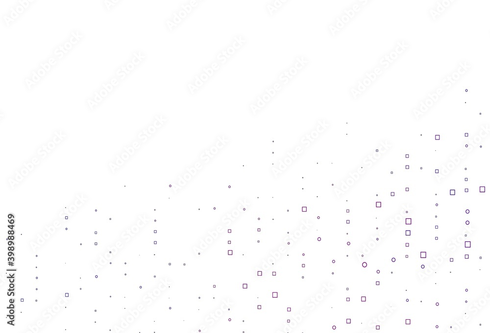 Light Purple, Pink vector layout with rectangles, squares.